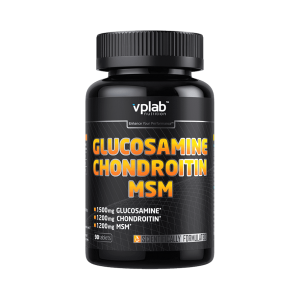 Glucosamine Chondroitin MSM от VPLab (90 капсул) Глюказамин Хондроитин МСМ
