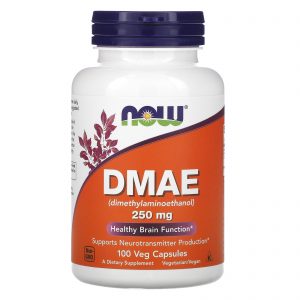 DMAE 250мг от Now Foods (100 капсул)