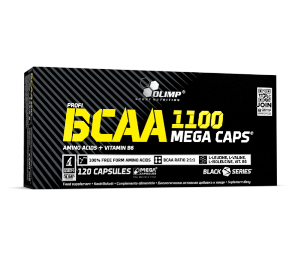 BCAA Mega Caps Olimp (120 капсул)