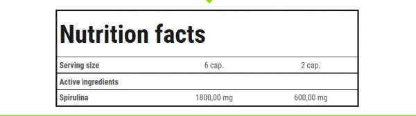 Spirulina Sea Algae Concentrate от Trec Nutrition (90 капсул)