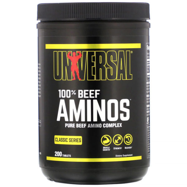 100% Beef Aminos (200 таблеток) от UNIVERSAL