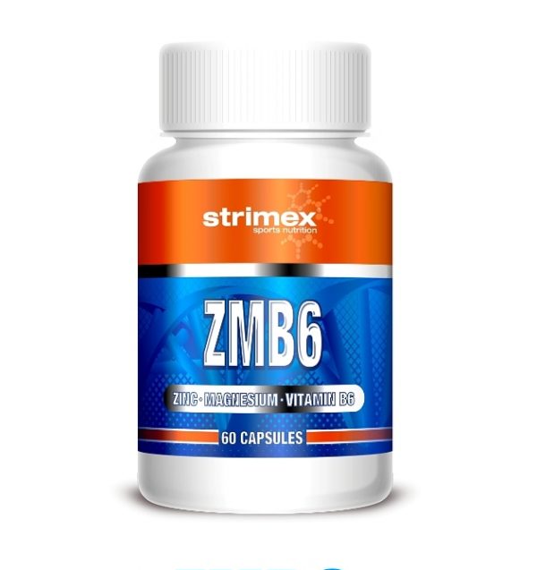 ZMB6 от Strimex Nutrition (60 капсул) ЗМА ЗМБ6 стримекс