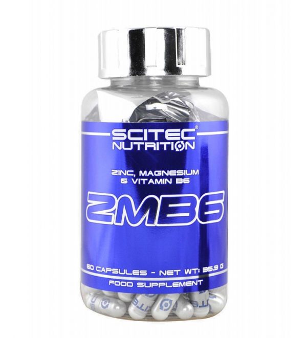 ZMB6 от Scitec Nutrition (60 капсул)  ЗМА ЗМБ скайтек