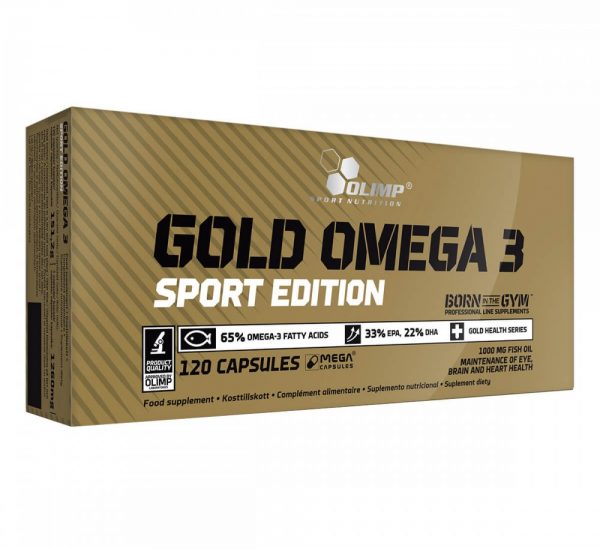 Gold Omega 3 Sport Edition от  Olimp (120 капсул) Омега 3 Олимп