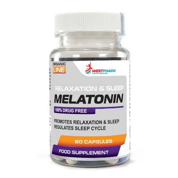 Melatonin от WestPharm 5 мг (60 капсул) Мелатонин Вест Фарм