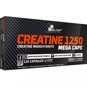 Creatine mega caps 1250 от Olimp (120 капсул) Креатин мега капс от олимп