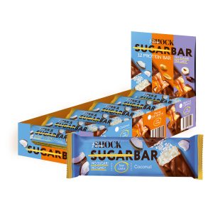 Батончик в шоколаде (кокос) от FitnesShock (50 грамм)