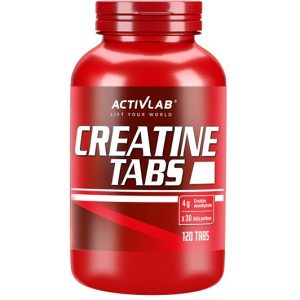 Креатин многидрат Creatine Tabs (120 табл) Activlab Активлаб