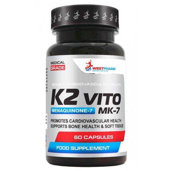 Vitamin K2 от WestPharm (60 капсул) Витамин К2 вест фарм