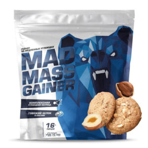 Mad mass gainer от Siberian Nutrogunz (2000 гр) Гейнер на медленных углеводах