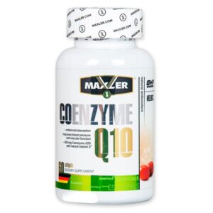 Coenzyme Q10 100 мг от Maxler ( 60 капсул) Коэнзим от Макслер CoQ10