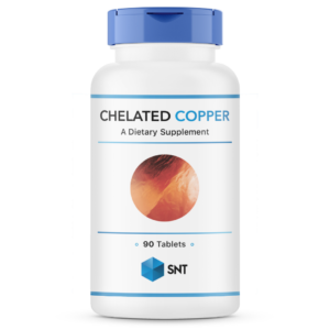 Медь Хелат Chelated Copper от SNT  (90 таблеток) Хелат меди от СНТ