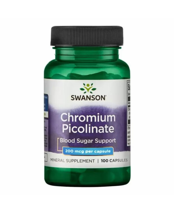 Chromium Picolinate от Swanson (100 капсул) Пиколинат хрома