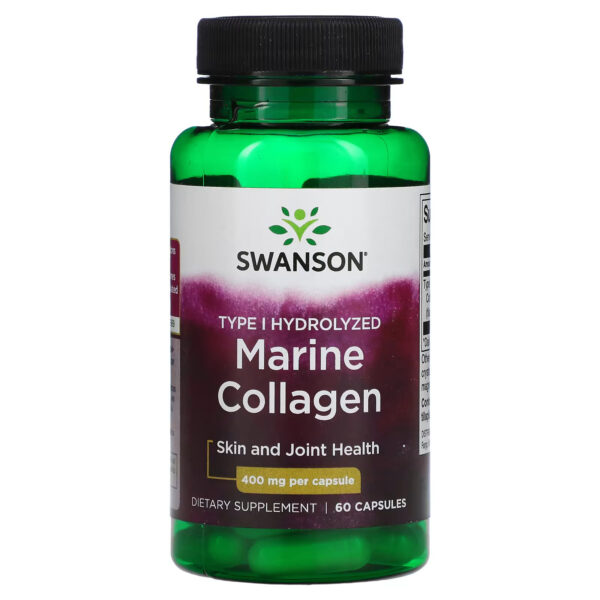 Marine collagen от Swanson ( 60 капс.) Морской Коллаген