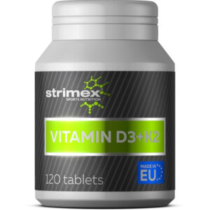 Vitamin D3 5000ME + K2 150mcg от Strimex (120 табл) Витамин Д3 + К2