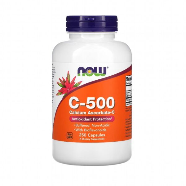 C-500 Antioxidant Protection от NOW (100 капс)
