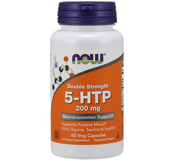 5-HTP 200 mg от  Now Foods (60 капсул)