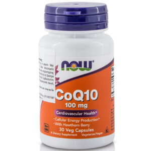 Коэнзим Q10 100 мг от NOW (30 капсул)