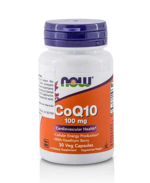 Коэнзим Q10 100 мг от NOW (30 капсул)